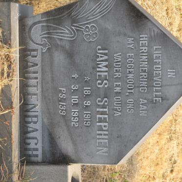 RAUTENBACH James Stephen 1919-1992
