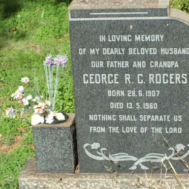 ROGERS George R.C. 1907-1960