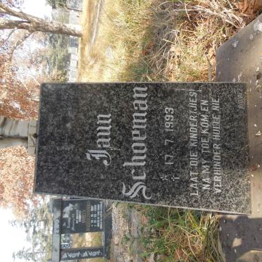 SCHOEMAN Jaun 1993-1993