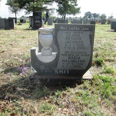 SMIT Petrus Jacobus 1925-2000 &amp; Maria Magdalena 1926-1993