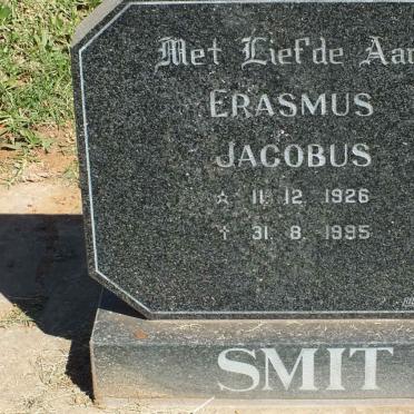 SMIT Erasmus Jacobus 1926-1995