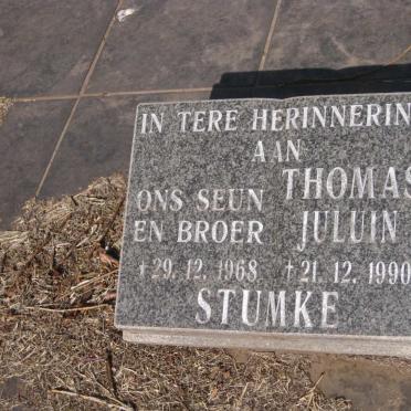 STUMKE Thomas Juluin 1968-1990
