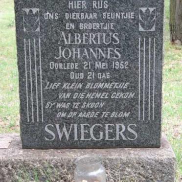 SWIEGERS Albertus Johannes 1952-1952