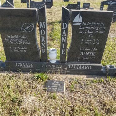 TALJAARD Danie 1969-2007 &amp; Hantie 1969- :: BEKKER Frik 1944-2012