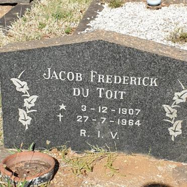 TOIT Jacob Frederick, du 1907-1964