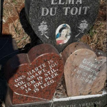 TOIT Elma, du 1978-1998