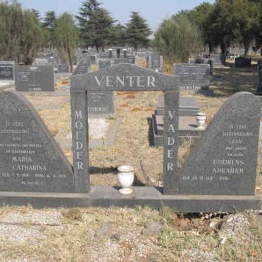 VENTER Lourens Abraham 1912- &amp; Maria Catharina 1914-1975