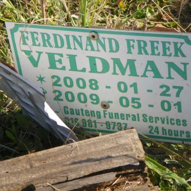 VELDMAN Ferdinand Freek 2008-2009