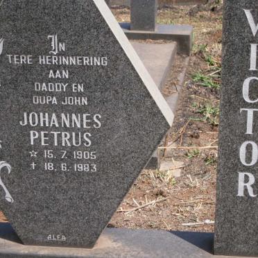 VICTOR Johannes Petrus 1905-1983