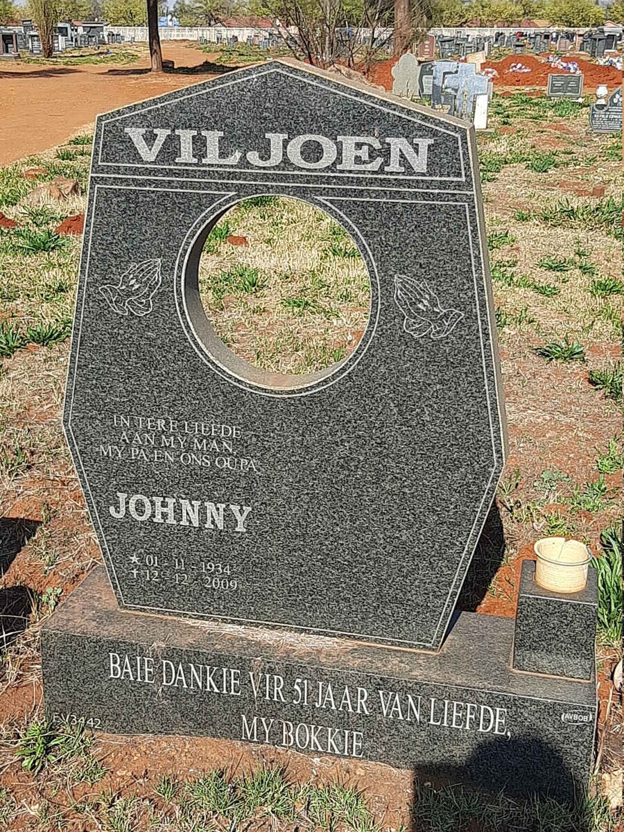 VILJOEN Johnny 1934-2009