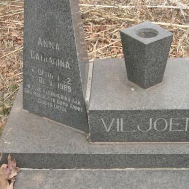 VILJOEN Anna Catharina 1922-1989