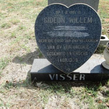 VISSER Gideon Willem 1963-1991