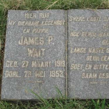 WAIT James P. 1919-1953