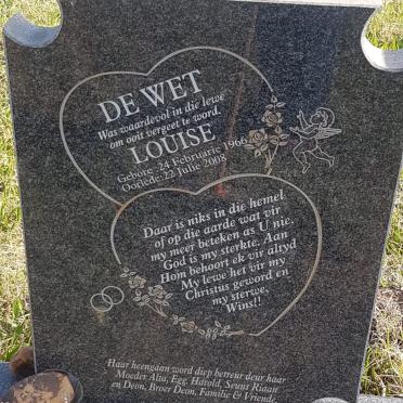 WET Louise, de 1966-2008