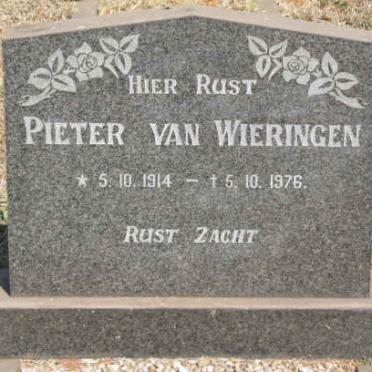WIERINGEN Pieter, van 1914-1976