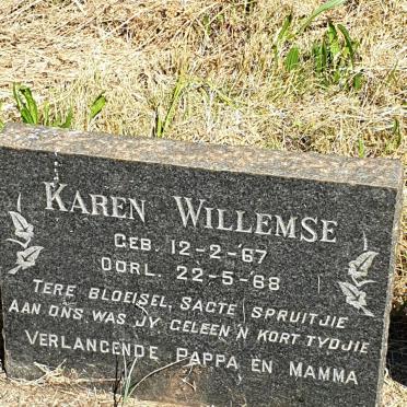 WILLEMSE Karen 1967-1968