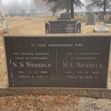 WESSELS S.S. -1965 &amp; M.E. -1970