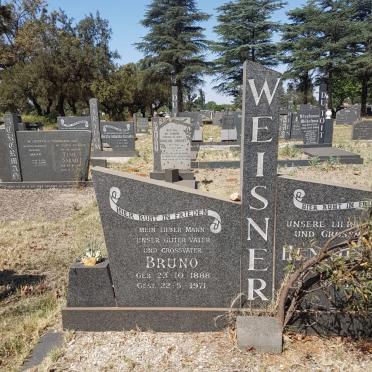 WEISNER Bruno 1888-1971