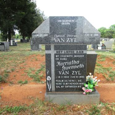 ZYL Daniël Petrus, van 1927-2000 &amp; Harriatha Gwenneth 1934-1993