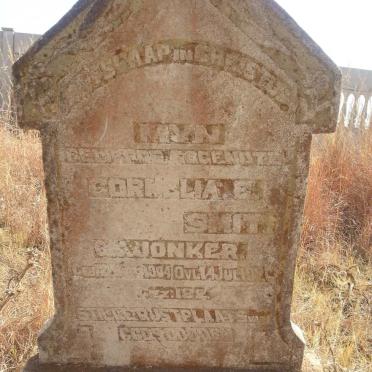 SMIT Cornelia E. nee JONKER 1904-192?