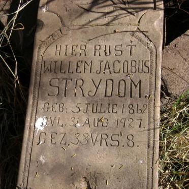 STRYDOM Willem Jacobus 1862-1927