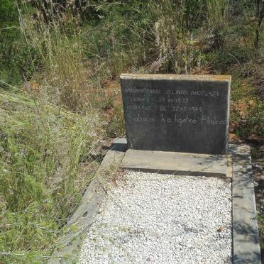 MOFOKENG Alinah Mamotshabi 1923-19?9