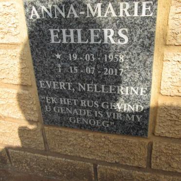 EHLERS Anna-Marie 1958-2017