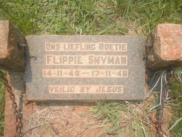 SNYMAN Flippie 1948-1948