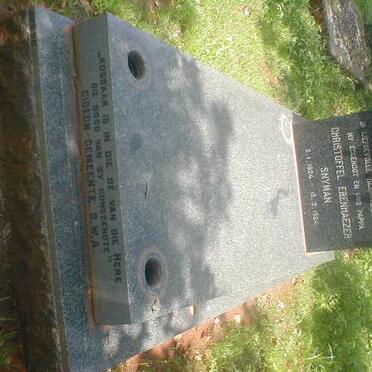 SNYMAN Christoffel  Ebenhaezer 1924-1964