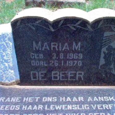 BEER Maria M., de 1969-1970