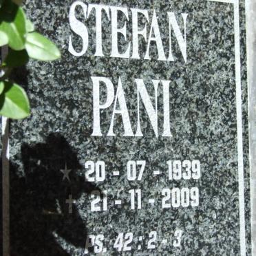 PANI Stefan 1939-2009