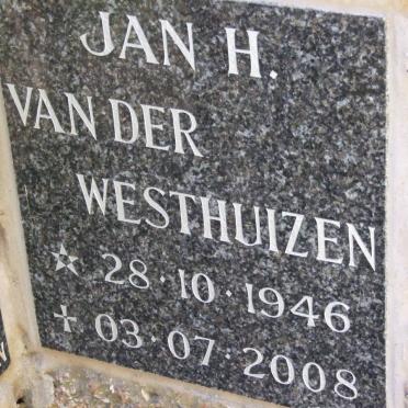 WESTHUIZEN Jan H., van der 1946-2008