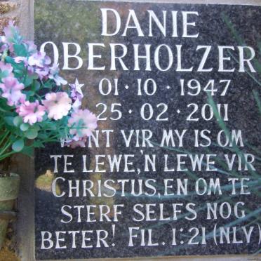 OBERHOLZER Danie 1947-2011