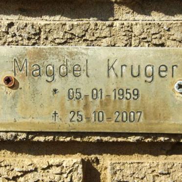 KRUGER Magdel 1959-2007