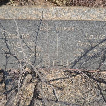 BELL George William 1892-1951 &amp; Louisa Petronella