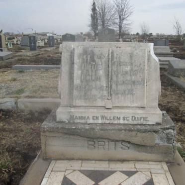 BRITS Miemie Louw 1932-1942