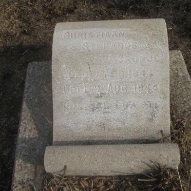 CRONJE Christiaan Stefanus 1944-1944