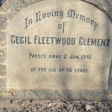 CLEMENT Cecil Fleetwood -1941