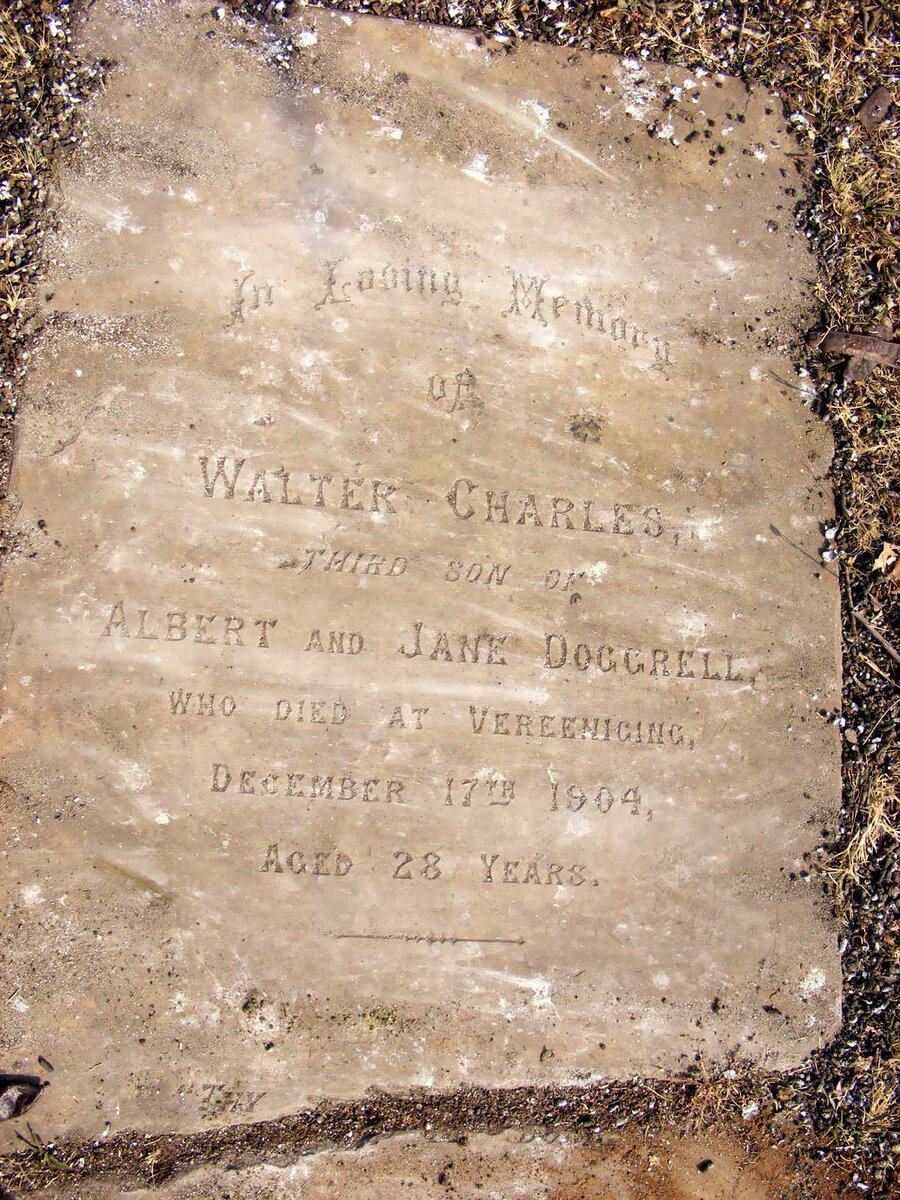 DOGGRELL Walter Charles - 1904