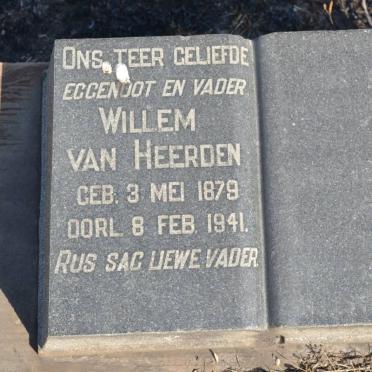 HEERDEN Willem, van 1879-1941