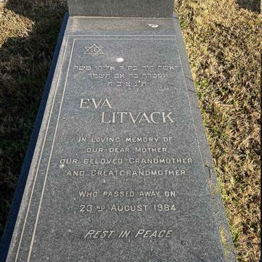 LITVACK Eva -1984