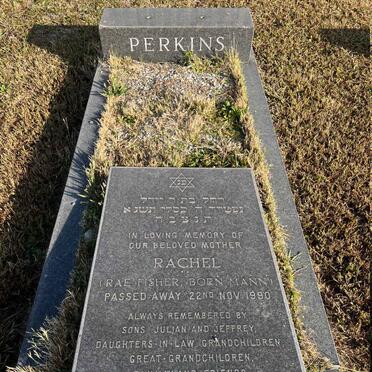 PERKINS Rachel formerly RAE FISHER nee MANN -1990  