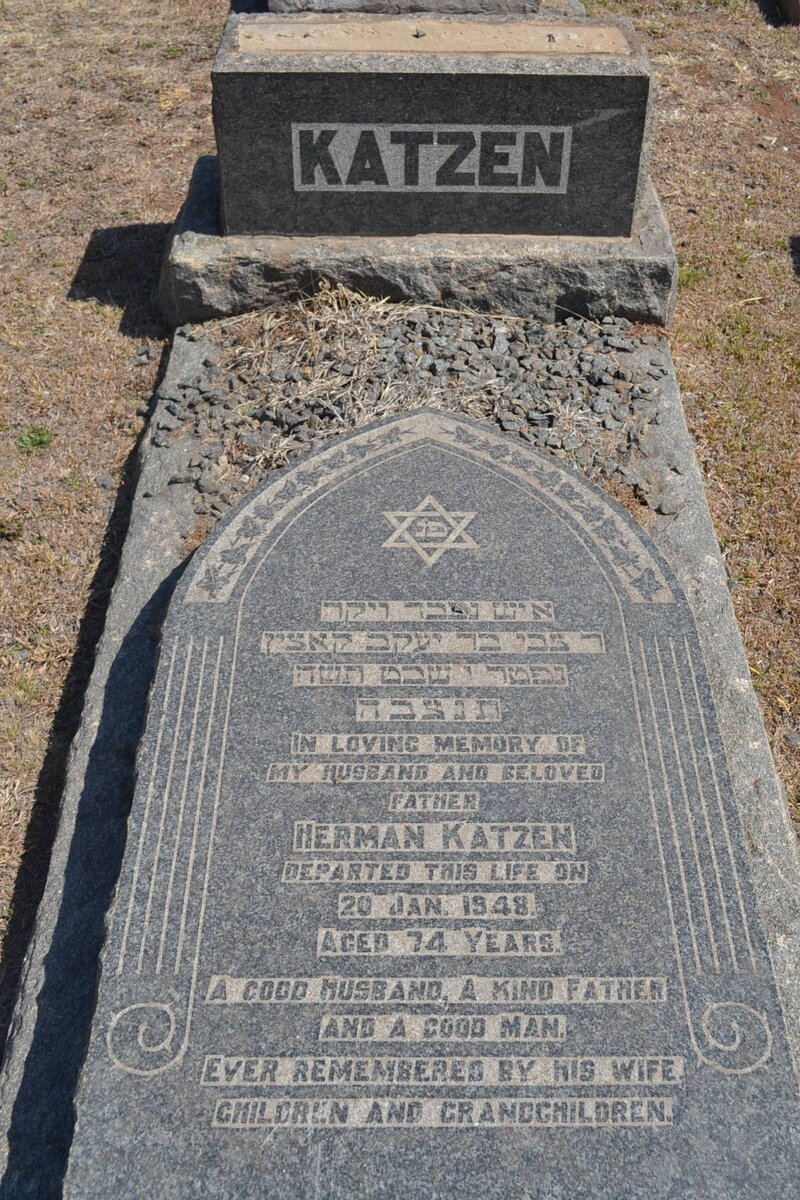 KATZEN Herman -1948