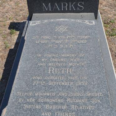 MARKS Ruth -1958