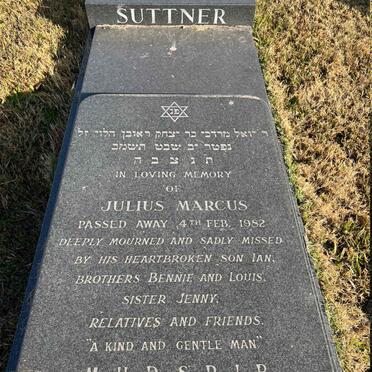 SUTTNER Julius Marcus -1982