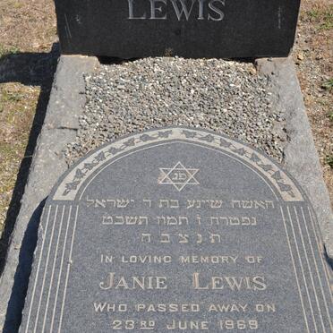 LEWIS Janie -1969