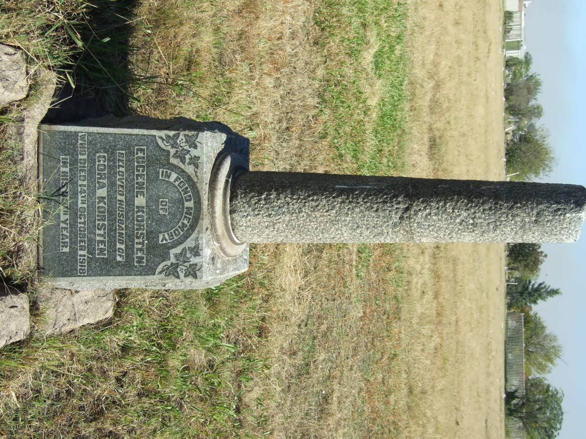 KORSTEN Eugene -1918