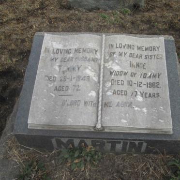 MARTIN Tommy -1948 &amp; Finnie -1962