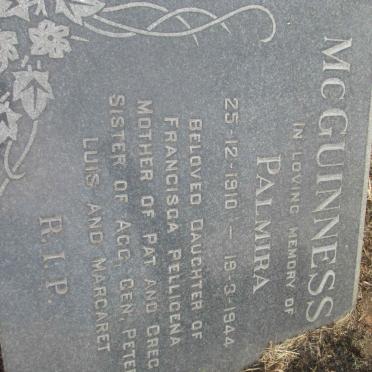 McGUINNESS Palmira 1910-1944