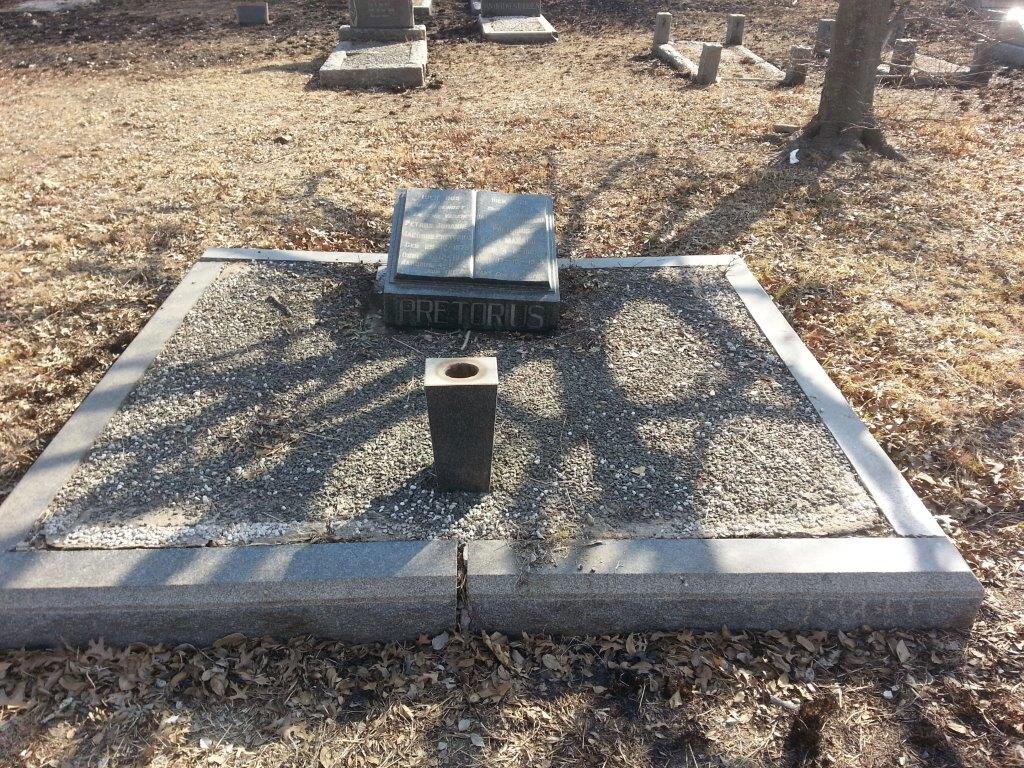 PRETORIUS Petrus Johannes Jacobus 1875-1945 &amp; Catharina Johanna MARAIS 1889-1953